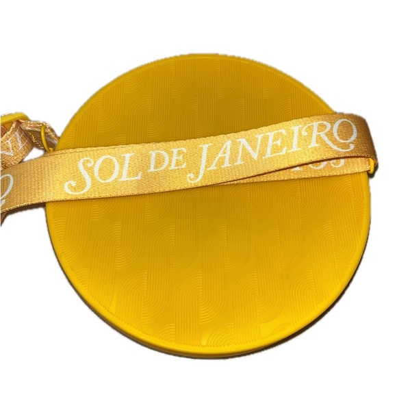 Sol de Janeiro Handbags - Sol de Janeiro Rubber, Adjustable Strap, Crossbody Bag, Mustard Yellow